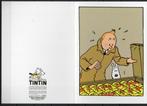Grande carte postale double pliante : Tintin, Enlèvement ou Envoi