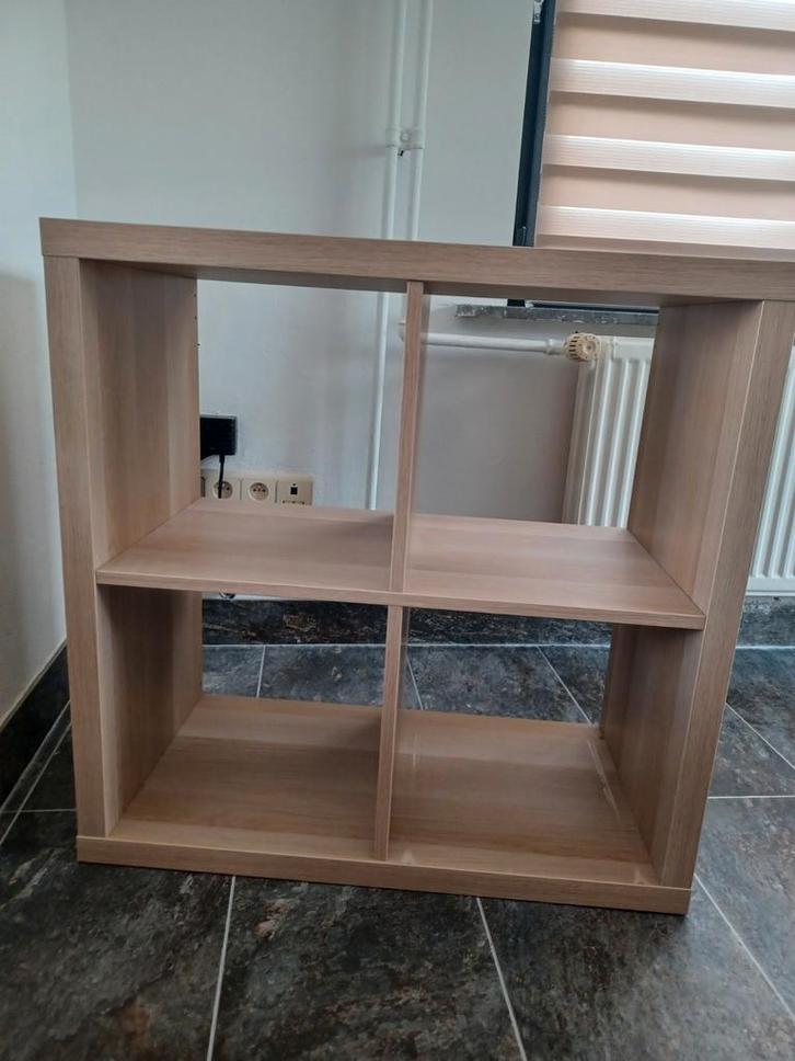 2x Kallax kast Ikea bruin, Huis en Inrichting, Kasten | Vitrinekasten, Gebruikt, Minder dan 100 cm, 50 tot 100 cm, 25 tot 50 cm