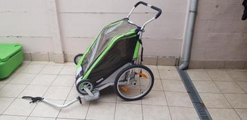 Thule Chariot Cheetah 2, Pliable, Enlèvement, Utilisé, Remorque pour enfant