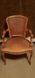 Sier zeteltje met rieten rug., Antiek en Kunst, Ophalen