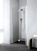 douche deur 2-delige pendel-vouwdeur NIEUW, Doe-het-zelf en Bouw, Ophalen, Chroom, Douche