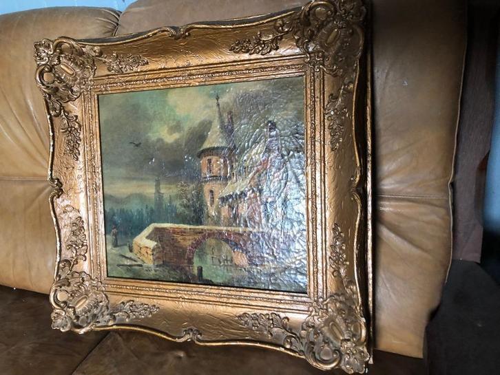 Zeer oud schilderij op paneel(afk uit klooster ), Antiek en Kunst, Kunst | Schilderijen | Klassiek, Ophalen