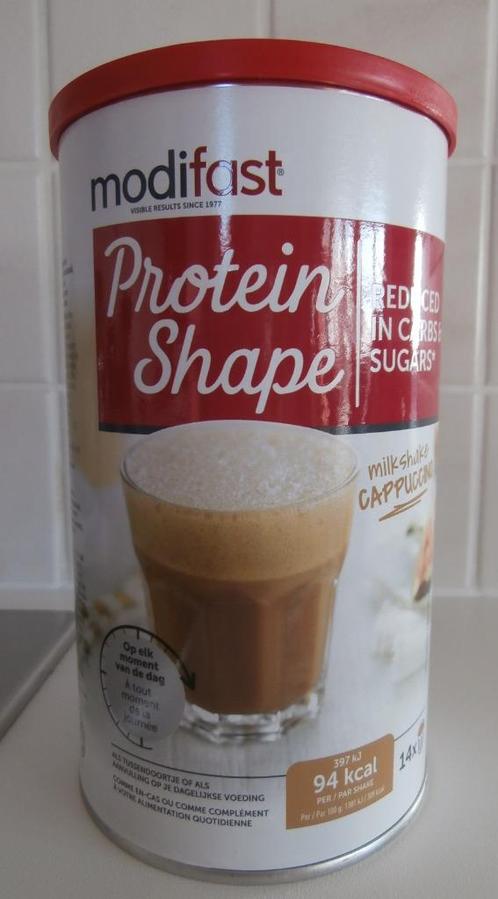 Lot 5 pots Modifast Protein Shape Cappuccino, Sport en Fitness, Overige Sport en Fitness, Nieuw, Ophalen of Verzenden