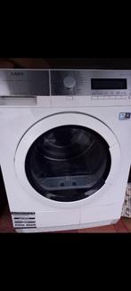 AEG droger 9kg warmtepomp A +++, Ophalen, Zo goed als nieuw, Voorlader