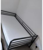 Cadre de lit métallique, Maison & Meubles, Chambre à coucher | Lits, 90 cm, Une personne, Utilisé, Métal