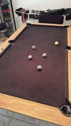 Poolbiljart, Sport en Fitness, Biljarten en Poolen, Ophalen, Zo goed als nieuw, Pooltafel