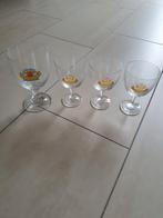4 Grimbergen glazen, Verzamelen, Ophalen, Zo goed als nieuw