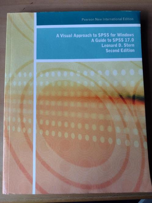 A Visual Approach to SPSS for Windows *as NEW*, Boeken, Studieboeken en Cursussen, Zo goed als nieuw, Ophalen of Verzenden