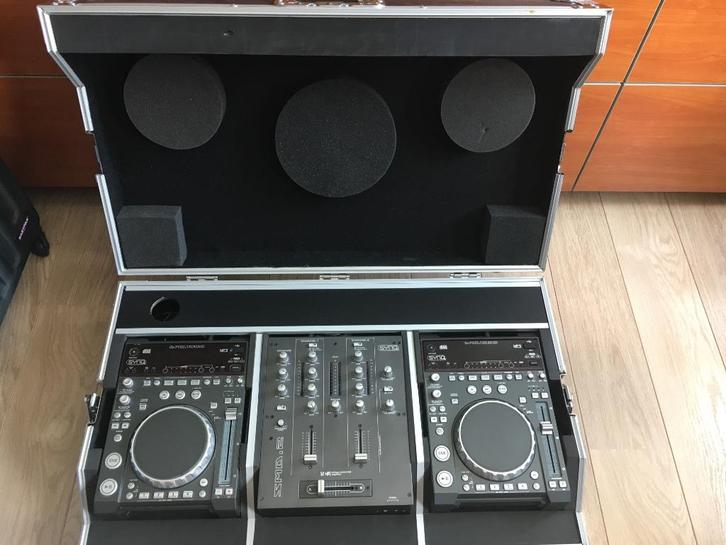 DJ set Sync 2X DMC-1000 & SMD-2 + case, Muziek en Instrumenten, Dj-sets en Draaitafels, Gebruikt, Dj-set, Overige merken, Ophalen