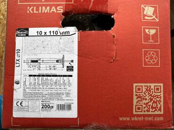 Isolatiepluggen Hilti en Klimas - Nieuw beschikbaar voor biedingen
