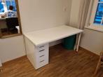 Ikea bureau 150 cm x 75 cm wit, Enlèvement, Bureau