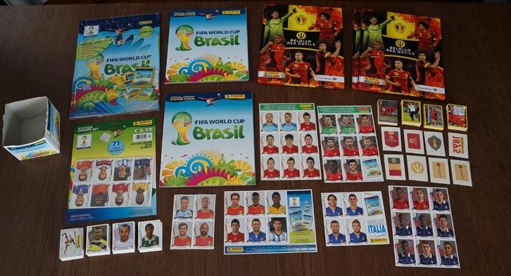 Panini FIFA WC Brazil 2014 verzameling – 3 volledige albums, Verzamelen, Stickers, Zo goed als nieuw, Sport, Ophalen of Verzenden