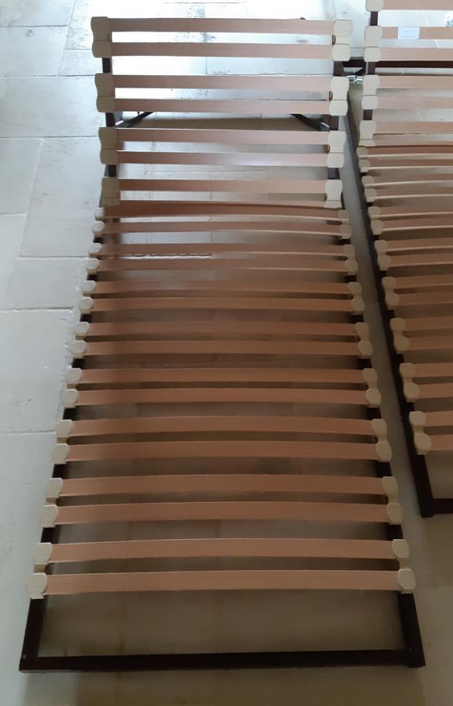 Beau sommier à lattes, Huis en Inrichting, Slaapkamer | Matrassen en Bedbodems, Gebruikt, Bedbodem, 200 cm, Ophalen