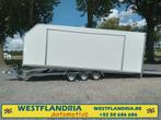 Kantelbare gesloten autotransporter met electrische lier, Bedrijf, Te koop