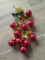1 suspension de Noel avec 10 boules rouges, Ophalen of Verzenden, Gebruikt