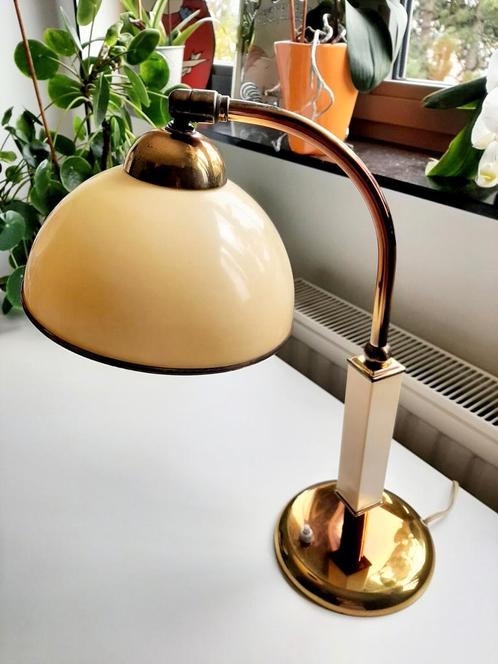 Art deco à Bauhaus lamp bakeliet en messing 1920-30, Antiek en Kunst, Curiosa en Brocante, Ophalen of Verzenden