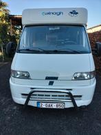 Fiat Ducato 28 JTD Elnagh, Caravans en Kamperen, Mobilhomes, Caméra de recul, Ringverwarming, Fiat, Luifel