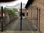 Oude smeedijzeren poort, Tuin en Terras, Ophalen, Gebruikt, IJzer, Sierhekwerk