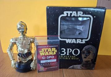 Star Wars mini bust C-3po Gentle Giant  beschikbaar voor biedingen