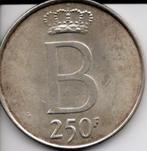 Muntstuk 250 bef - frans, Postzegels en Munten, Ophalen, Losse munt