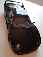 Te koop Kyosho Ferrari F40 high end zwart 1:48, Ophalen of Verzenden, Gebruikt, Kyosho