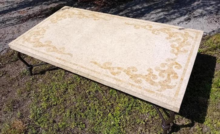 Table basse, Huis en Inrichting, Tafels | Salontafels, Gebruikt, Minder dan 50 cm, 50 tot 100 cm, 150 tot 200 cm, Rechthoekig