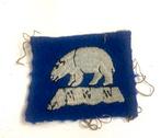 Patch US ww2 1st Marine Brigade Iceland, Collections, Enlèvement ou Envoi