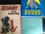 Drie boeken Belgisch Congo, Gelezen, Ophalen of Verzenden