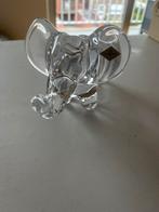 Vanura Cristal glazen olifant – Boheems kristal – met label, Verzamelen, Ophalen, Zo goed als nieuw