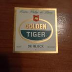 Étiquette de bière Golden Tiger Alost, Comme neuf, Enlèvement ou Envoi