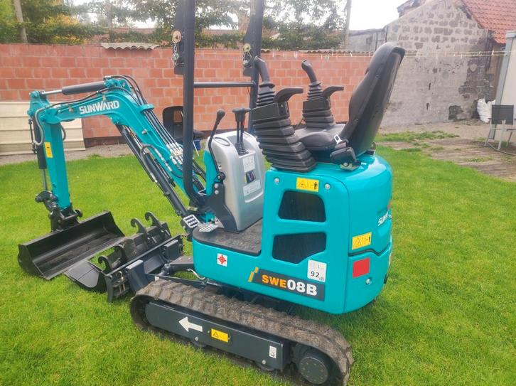 Minigraver Sunward Demo, Zakelijke goederen, Machines en Bouw | Kranen en Graafmachines, Ophalen
