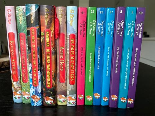 Geronimo Stilton x 13, Boeken, Kinderboeken | Jeugd | onder 10 jaar, Zo goed als nieuw, Fictie algemeen, Ophalen
