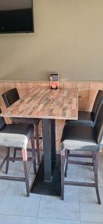 Hoge statafels horeca, Enlèvement, Utilisé, Installation pour bar