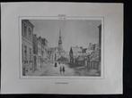 Unieke reproducties stadsgezichten Hasselt - Hoolans, Ophalen of Verzenden