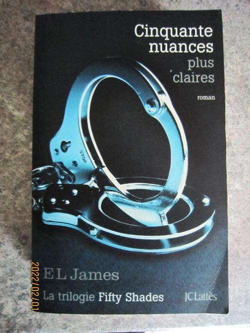 Livre "cinquante nuances plus claires" de EL James, Livres, Romans, Utilisé, Envoi