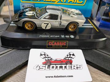 Slotcar Scalextric Ford GT40 MK2 1/32 #7 Le Mans 1966, Envoi, Neuf