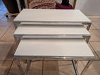 Nesting tafels, Huis en Inrichting, Tafels | Bijzettafels, Ophalen, Overige materialen, 55 tot 75 cm, Zo goed als nieuw