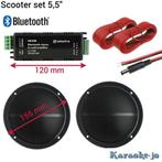 Scooter Bluetooth set 5,5 inch speakers [5M-A230]., Auto diversen, Auto-accessoires, Nieuw, Ophalen of Verzenden