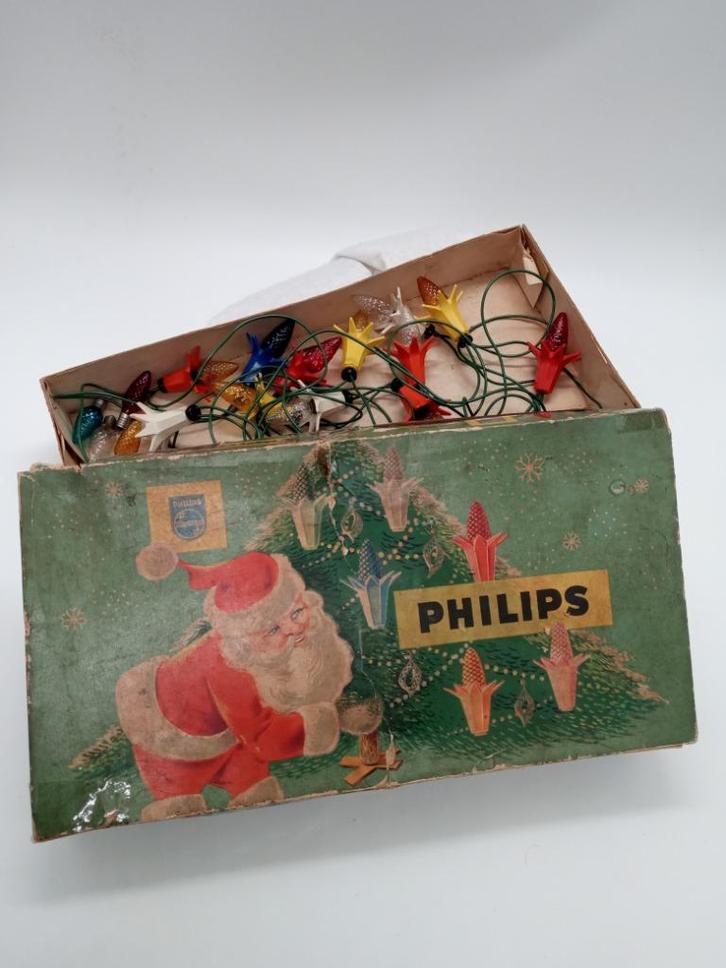 Vintage kerstverlichting van Philips Nr.13, Diversen, Kerst, Gebruikt, Verzenden