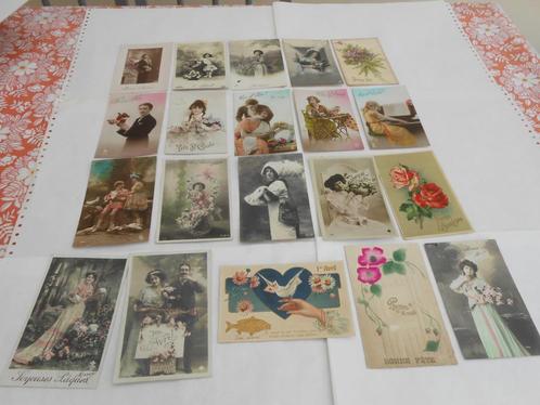 Cartes postales anciennes., Verzamelen, Postkaarten | Themakaarten, Gelopen, Voor 1920, Ophalen of Verzenden