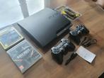 Sony ps3 slim 120gb + extra's, Ophalen, Zo goed als nieuw, Slim