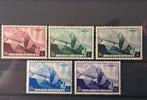 België OBP 466-470 ** 1938, Postzegels en Munten, Ophalen of Verzenden, Postfris, Postfris
