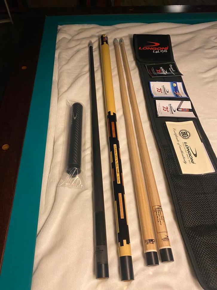 longoni evoluzione citrus by marco zanetti, Sport en Fitness, Biljarten en Poolen, Nieuw, Ophalen