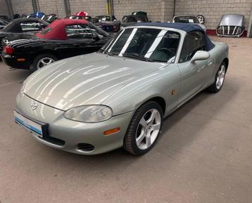 Mazda MX5 1.6I NB FL Silver Blue Edition, Leder, Prima staat