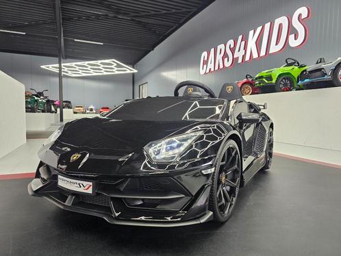 Kinderauto Lamborghini Aventador - 24 volt - GRATIS HOES, Kinderen en Baby's, Speelgoed |Speelgoedvoertuigen, Nieuw, Afstandsbediening