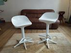 Paar Kartell Spoon Stool van Antonio Citterio in colla, Huis en Inrichting, 2 krukken, 60 tot 90 cm, Kunststof, Gebruikt