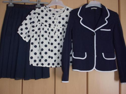 3 delige feestelijke meisjes outfit. Maat 140., Kinderen en Baby's, Kinderkleding | Maat 140, Zo goed als nieuw, Meisje, Setje
