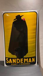 Emaille Sandeman, Verzamelen, Ophalen of Verzenden, Zo goed als nieuw, Reclamebord