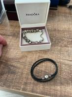 Zilveren Pandora, Handtassen en Accessoires, Armbanden, Ophalen, Zo goed als nieuw, Zilver