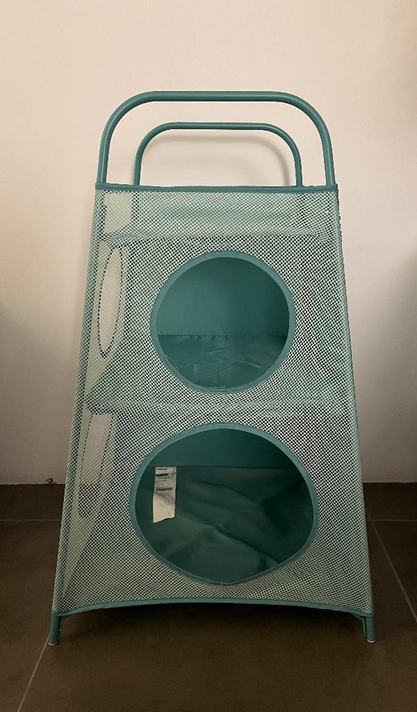Rangement jouet Ikea TIGERFINK turquoise, Maison & Meubles, Armoires | Casiers, Comme neuf, Enlèvement